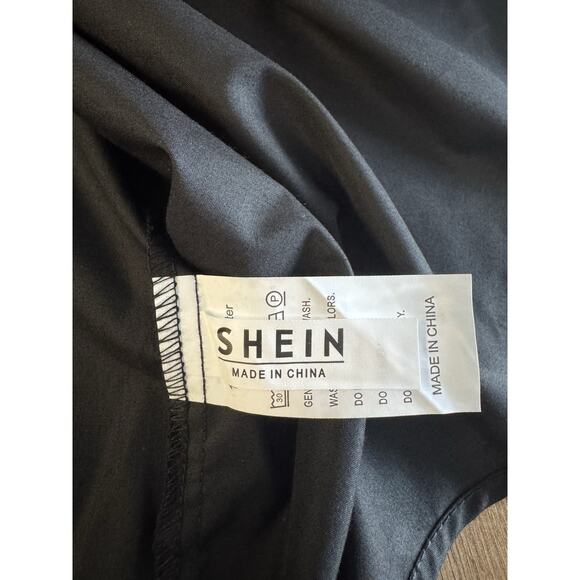 SHEIN BAE Long Sleeve Shirt With Sequin Detail, Size 4 - Picture 6 of 8